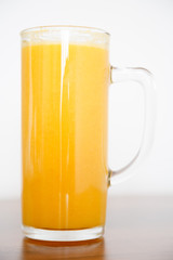 glass of orange juice