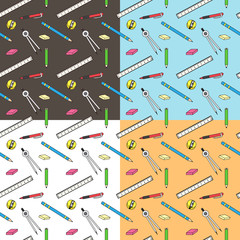 set of seamless patterns