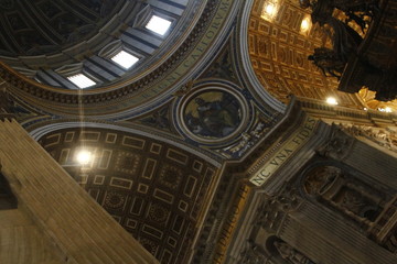 Obraz premium Inside of Saint Peter's Basilica