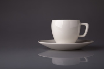 white cup
