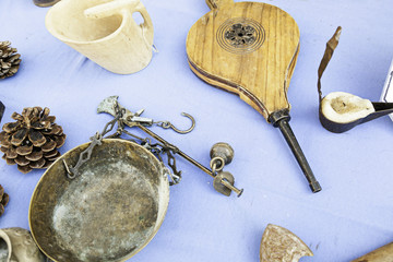 Bellows and ancient balance