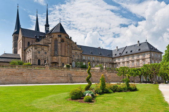 Michaelsberg Abbey yard, Bamberg