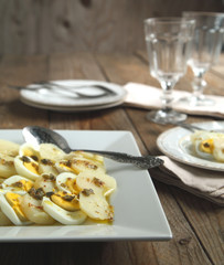 Egg and potato salad
