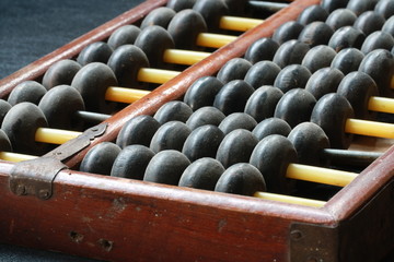 wooden ball of abacus