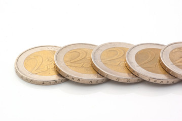 2 euro coins