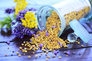 Blütenpollen