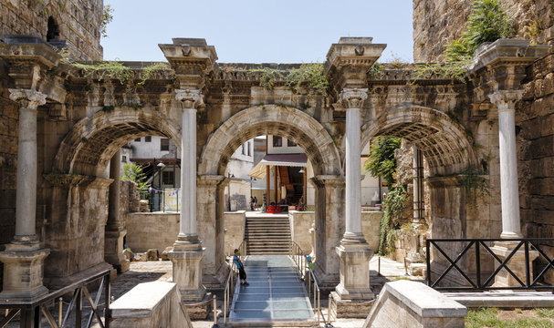 The old town of Antalya