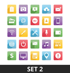 Universal Vector Icons Set 2