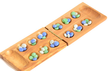 mancala, traditional board game