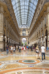 Obraz premium Milano-Galleria Vittorio Emanuele color image