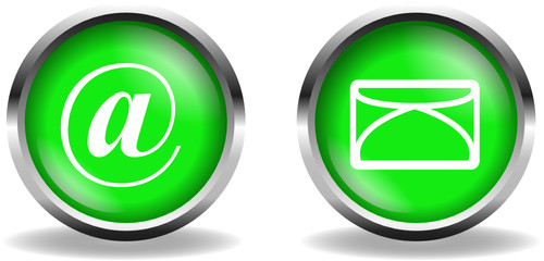 Email Button grün