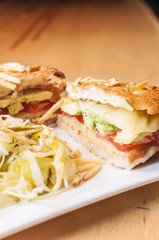 Avocado Gruyere Sandwich