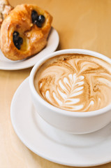 Cappucino and Pastries