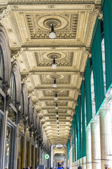 Milano-Portici di Piazza Duomo color image