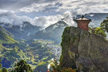 Gordijnen Yamadera Mountain Temple © SeanPavonePhoto
