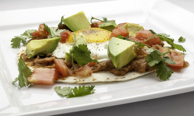 Huevos Rancheros with Avocado