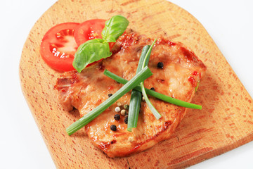 Spicy pork cutlet