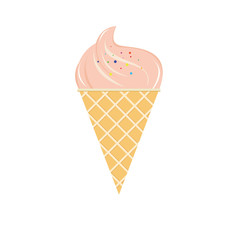 strawberry ice-cream