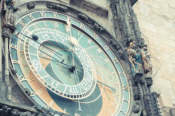 Fototapeta na wymiar Atronomical Zegar w Pradze