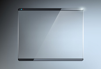 transparent touch screen