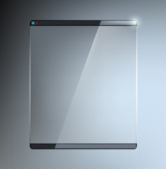 transparent touch screen
