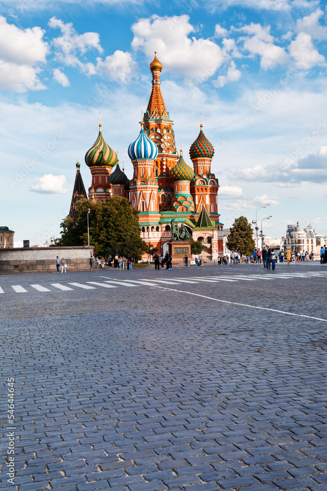 Canvas Prints pokrovsky cathedral on Red square in Moscow