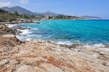 mer turqoise Corse