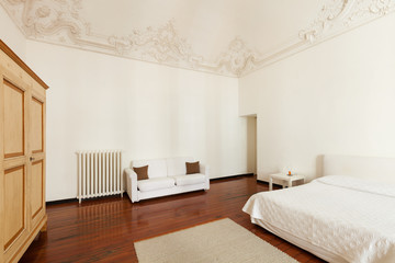 interior, view of classic bedroom in a hotel