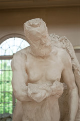 statue de Victor hugo par Rodin