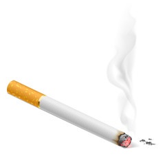 Smoking cigarette - 54648446