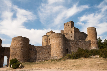 Fototapeta na wymiar Loarre Castillo, Huesca (Hiszpania)