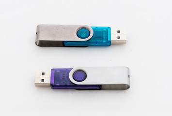 Usb flash memory isolated