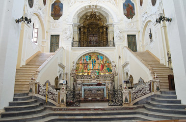 Mother Church of St. Pietro. Putignano. Puglia. Italy.