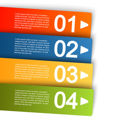 Infografik - 4 Optionen