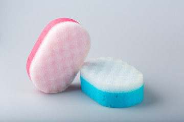 sponge to wash the body