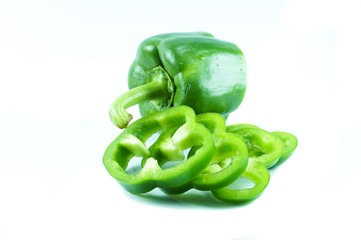 Bell peppers slice