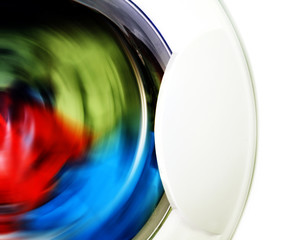 Clothes in laundry