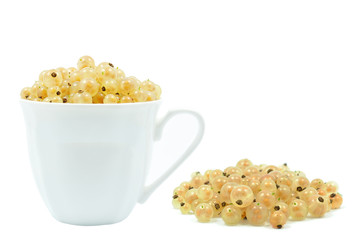 biała porzeczka w filiżance © slawek_zelasko