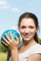 Handballerin