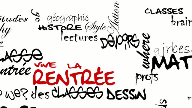 Vive la rentr&eacute;e des classes &eacute;cole animation
