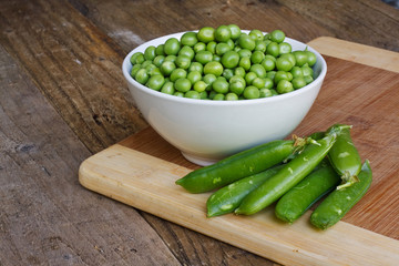 fresh garden peas