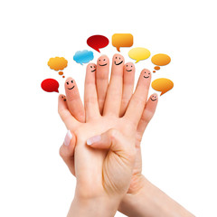 sprechende Finger