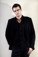 Obraz premium young man against a white wall