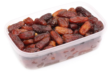 Fresh Arabian Dates on a box