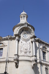 Horloge du lycée Alphonse Daudet à Nimes