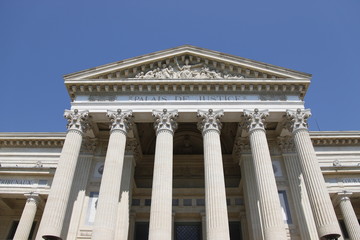 Fototapeta premium Palais de Justice à Nîmes