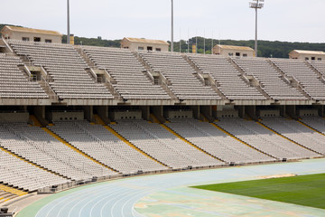 Naklejka premium Tribunes of olympic stadium