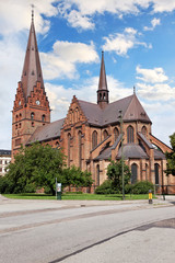 Fototapeta na wymiar St. Petri Kirche in Malmö