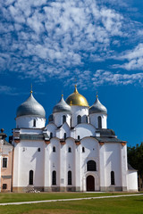 Saint Sophia cathedral in Kremlin, Great Novgorod, Russia..