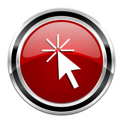 Obraz premium click here icon